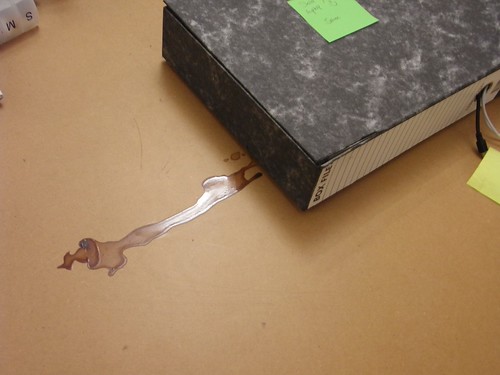 The Coffee Runs Under the Box