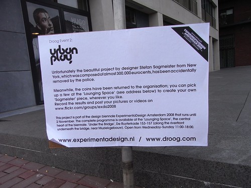 Urban Play Amsterdam - Sagmeister Was Here