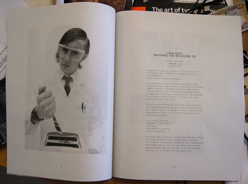 Liam Healy’s Page From Goldsmiths Show