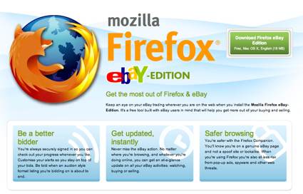 Firefox Ebay Edition