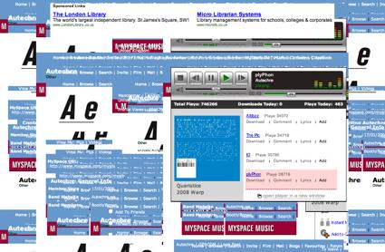 Autechre on Myspace